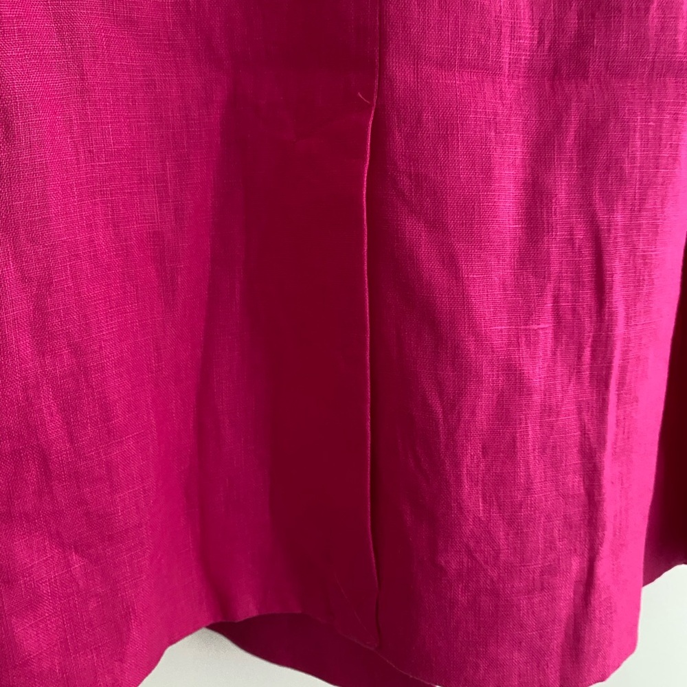 Mango Pink Linen Blazer - Picture 8 of 9